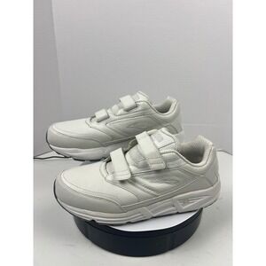 Brooks Adjustable‎ Strap Women's Extra Wide White Walking Shoes Arch Support 12